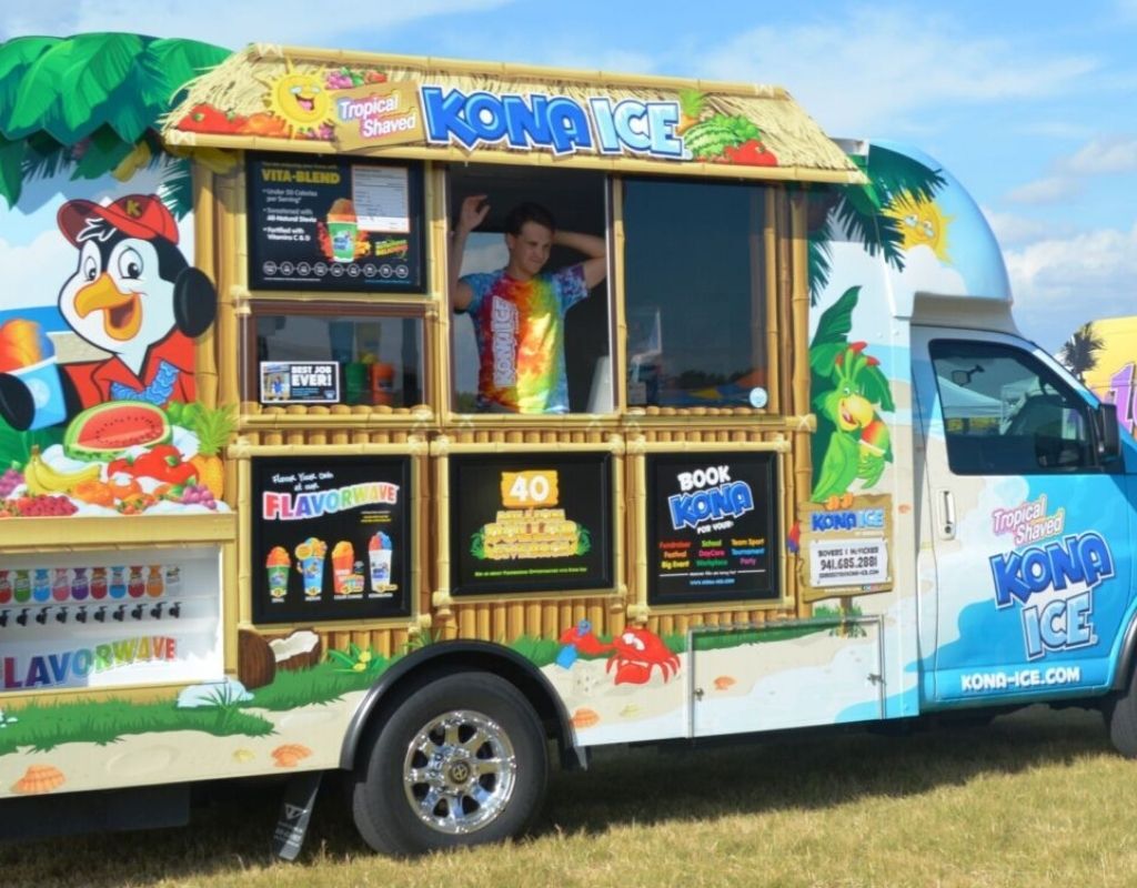 kona ice food truck anna maria island