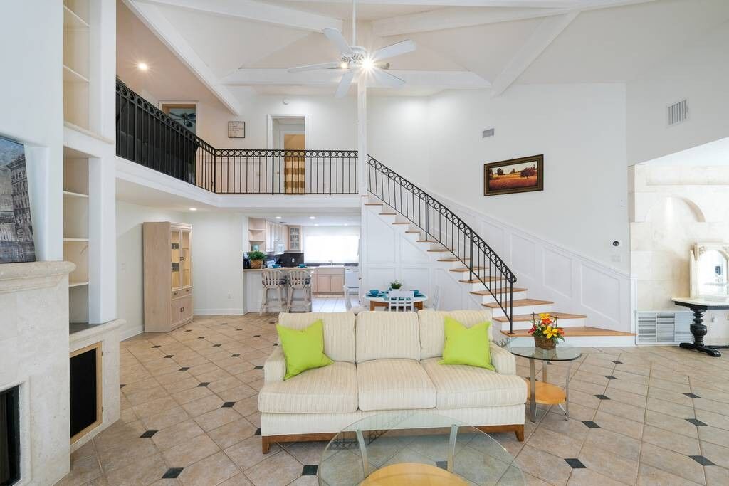 A large open area in an Anna Maria Island home for sale