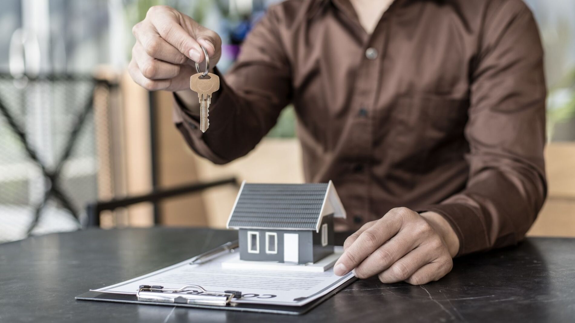 A man buying Bradenton FL real estate